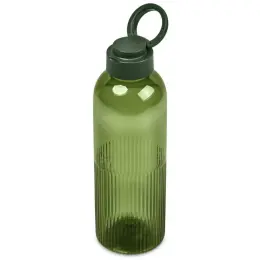 Serendipio Marlow Recycled PET Water Bottle Dark Green Top